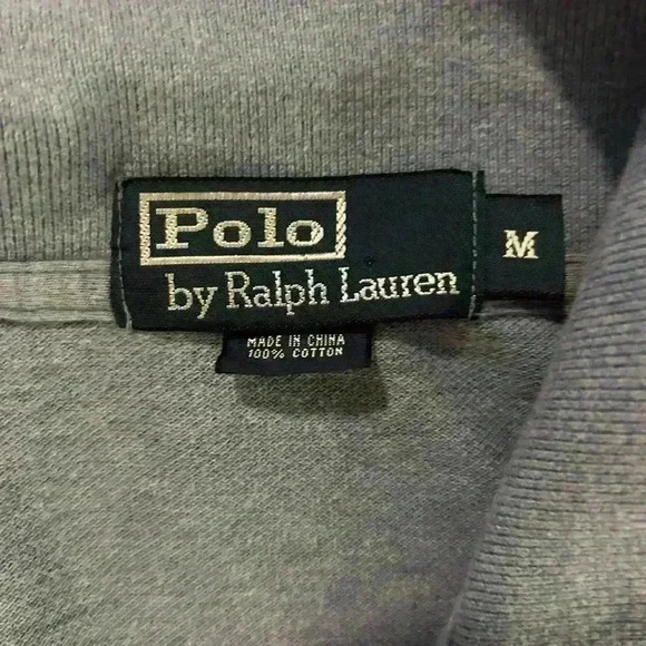 Ralph Lauren Men’s Short Sleeve Polo. Size Medium. Blue. Preowned. - Picture 5 of 6